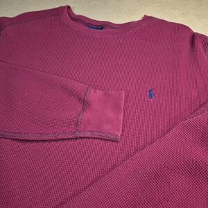 Ralph Lauren Red Thermal Sleepshirt 1665/325